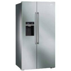 Smeg SBS63XED 90cm Side-by-Side Fridge Freezer in Stainless Steel